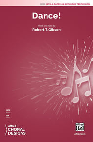 Dance! SATB choral sheet music cover Thumbnail